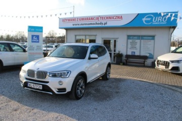 BMW X3 F25 2015 BMW X3 Salon Polska Panorama Kamera Skóra Webasto