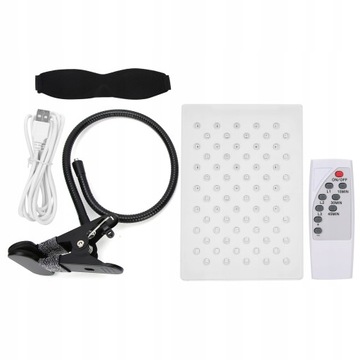 Znakomita i piękna czerwona lampa kosmetyczna z