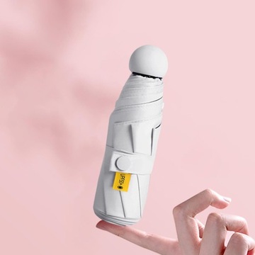 Солнцезащитный зонт в сумочку, который защитит вас от солнца.