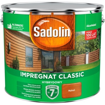 SADOLIN CLASSIC IMPREGNAT 9L MAHOŃ