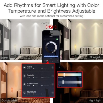 Светодиодная лампа RGB GU10 ZigBee TUYA SMART LIFE 3шт.