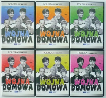 Wojna Domowa / Jerzy Gruza / 6 DVD komplet !!!