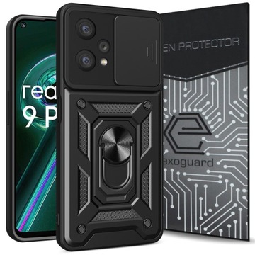 CASE OBUDOWA ETUI PANCERNE + SZKŁO do REALME 9 PRO