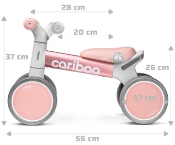 Беговел CARIBOO TEAM, легкий беговел.