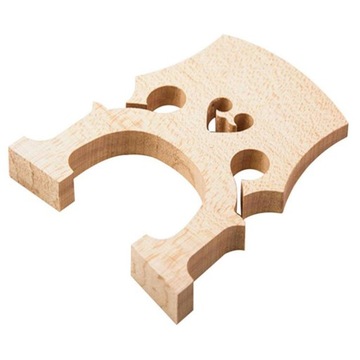 1/4 Fine Maple Bass Bridges Отдельностоящий прецизионный вертикальный басовый бридж размером 1:4
