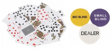 Набор для покера, чемодан из 300 техасских фишек