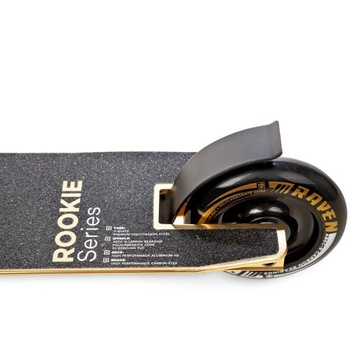 RAVEN Evolution Rookie Gold 100 мм трюковый самокат