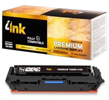 Toner 4INK Hp 415X W2031X Premium Cyan
