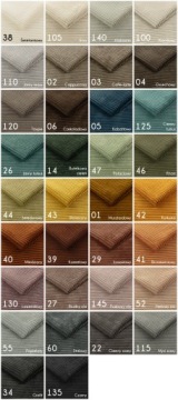 Образцы тканей - Мебель Gracjan