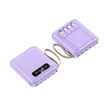 Lustrzany ekran Mini 20000 MAh Szybko ładujący się zasilacz mobilny