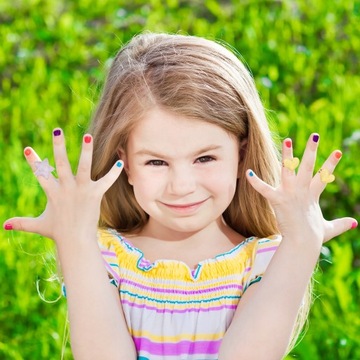 Маленькая красочная игрушка-кольцо со звездой