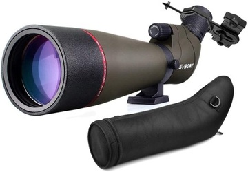 Svbony SV13 Lunety obserwacyjne 20-60X80, HD Teleskop z Adapterem Telefonu