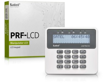 MANIPULATOR KLAWIATURA DO CENTRALI SATEL PERFECTA PRF-LCD PRZEWODOWY