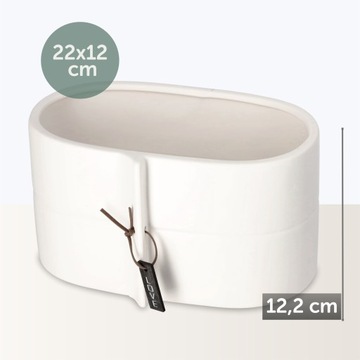 КРЫШКА ДЛЯ ЦВЕТОЧНОГО ВАЗОНА КЕРАМИЧЕСКИЙ ЦВЕТОЧНЫЙ ГОРШОК ЦВЕТА 22x12 СМ