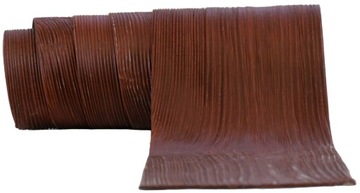 Гибкая фасадная доска из красного дерева 16