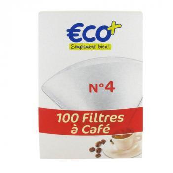 Filtry do kawy nr 4 ECO+ 100szt.