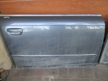 AUDI A4 B7 DRZWI LX7Z PRAWE PRZEDNIE GRAFITOWE