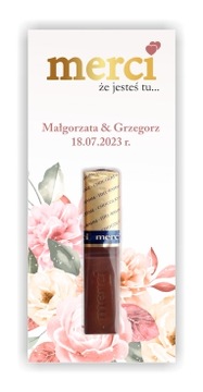 СПАСИБО гостям МЕРСИ за СВАДЬБУ - 30 ШТ.