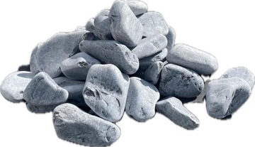 OTOCZAK SILVER 20/40 KAMIEŃ OGRODOWY NATURALNY OZDOBNY SZARY 25kg