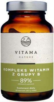 Suplement - VITAMA NATURE - KOMPLEKS WITAMIN Z GRUPY B - 60 KAPSUŁEK