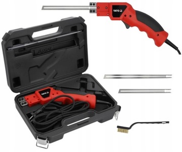 НОЖ YATO ДЛЯ ПЕНОСТАТА 150ВТ МИНЕРАЛЬНАЯ ВАТА СО СМЕННЫМИ ЛЕЗВИЯМИ 200ММ + 150ММ