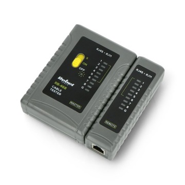 Тестер-измеритель кабелей RJ-11, RJ-12, RJ-45, RB-468