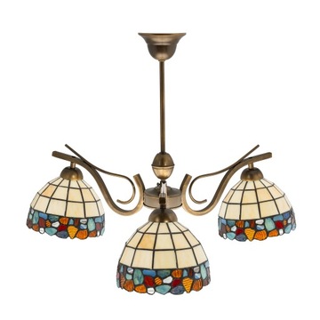 Lampa witrażowa styl Tiffany