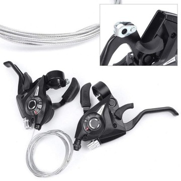 High Quality Bike Brake Levers Shifter 2Pcs