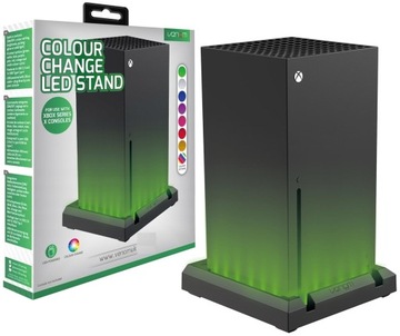 Podstawka LED stacja dokująca stojak XBOX SERIES X USB 8 kolorów