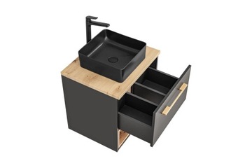 ШКАФ ДЛЯ ВАННОЙ КОМНАТЫ С РАКОВИНОЙ 60 СМ BORNEO COSMOS