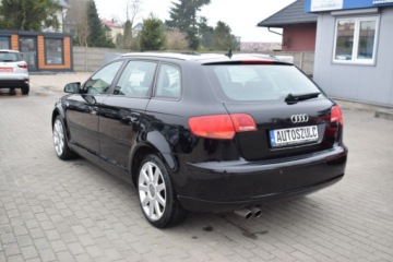 Audi A3 8P Hatchback 3d 2.0 FSI 150KM 2005 Audi A3 Sportback 8P 2.0 Benzyna, 5-Drzwi, Zarejestrowany, 150 KM, 6-Biego, zdjęcie 6