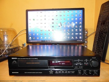 Denon DRS-610 HX Pro MPX с фильтром и кассетным магнитофоном Dolby B C