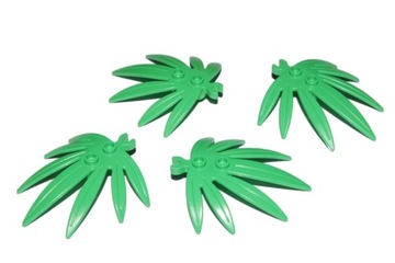 261*LEGO 10884 LIŚĆ PALMY JASNY ZIELONY NOWY 4szt