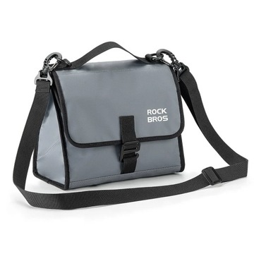 ROCKBROS Torba Rowerowa na Kierownicę 4-7L Regulowana Sakwa do Brompton
