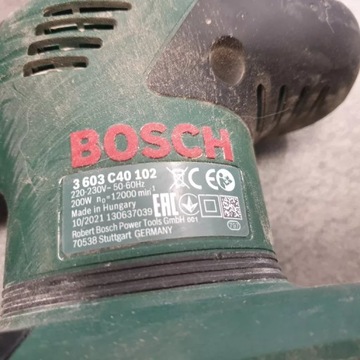 ШЛИФОВАЛЬНАЯ МАШИНА BOSCH PSS 200 AC