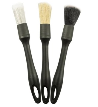 3 x PĘDZELEK DO DETAILINGU DETALI DETAILINGOWY