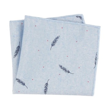 Casualowa męska chusteczka na nadgarstek Bawełniana kwadratowa Hankies jasn