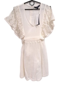 Sukienka letnia damska French Connection biały XS