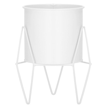 МЕТАЛЛИЧЕСКАЯ ПОДСТАВКА ДЛЯ ЦВЕТОВ ПОДСТАВКА ДЛЯ РАСТЕНИЙ LOFT БЕЛАЯ СОВРЕМЕННАЯ ПОДСТАВКА
