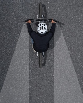 Зеркало для велосипеда 360° ROCKBROS с регулируемым расстоянием 26210007001 ЛЕВАЯ сторона