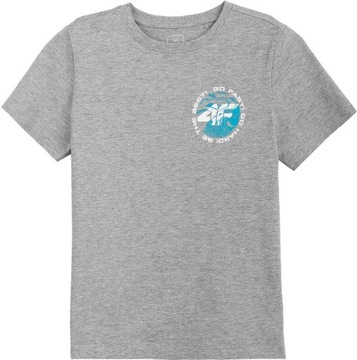 4F T-SHIRT CHŁOPIĘCY KOSZULKA _ JTSM008 _ r. 122
