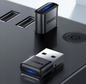 Адаптер Baseus Bluetooth 5.1 BA04, черный беспроводной модуль
