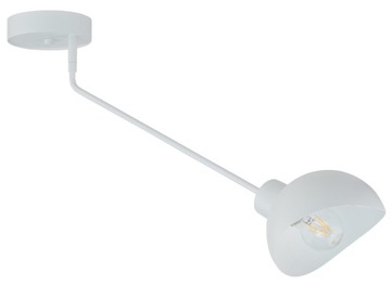 Designerski Nowoczesny SIGMA ROY 1 plafon biały LED