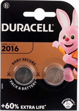 Bateria DURACELL DL 2016 x 2