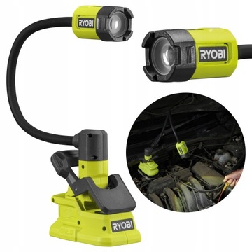 ФОНАРЬ LED ГИБКАЯ ЛАМПА 400 Лм RYOBI RLCF18-0