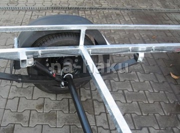 Амортизатор длинноподрессоренной оси прицепа