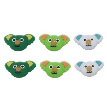4X6 sztuk Tłumik rakiety Stylowy kształt Koala