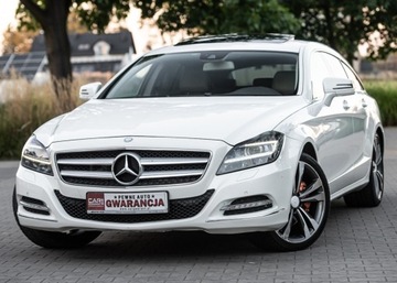 Mercedes CLS W218 Shooting Brake 350 CDI BlueEFFICIENCY 265KM 2013 MB CLS 350 cdi 265PS Shooting Brake 4-matic FUL OPCJA Biała Perła Efektowny, zdjęcie 1