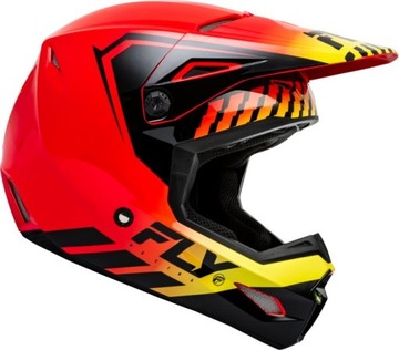 Kask off-road FLY RACING KINETIC MENACE Czerwony r. XL