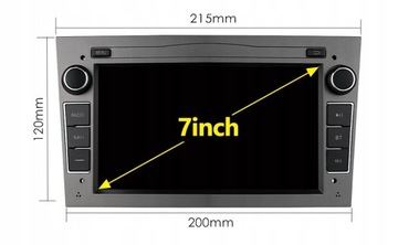 Radio samochodowe Android GPS dla Opel Astra H J Vectra Vauxhall Antara